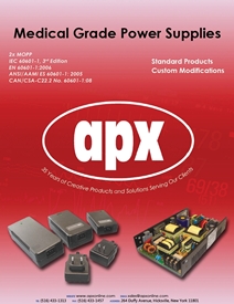 APX Medical Grade Power Supplies Brochure